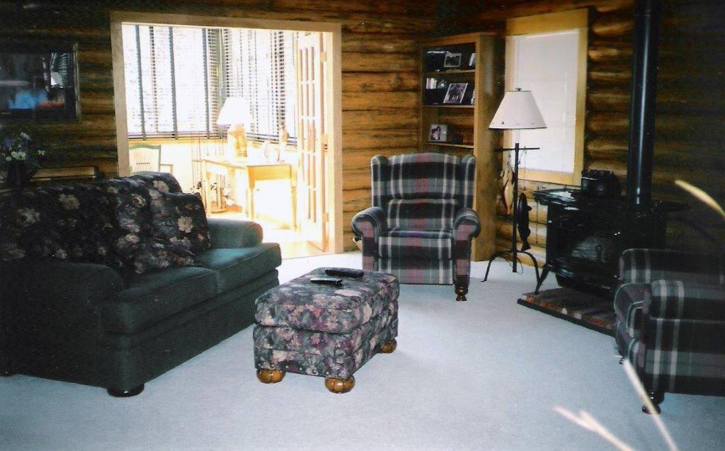 Silverwolf Log Chalets Coram Exterior foto